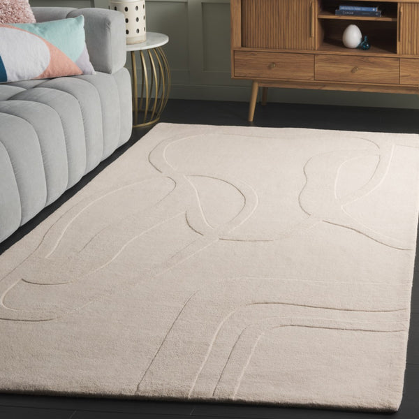 Safavieh Rodeo Drive Area Rug - Hand-tufted Elegance In Soft Wool For Timeless Home Comfort And Style Ivory 90% Wool 10% Cotton Rd479a-6