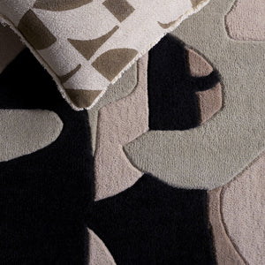 Safavieh Rodeo Hand-Tufted Grey Ivory Area Rug — Minimalist Wool-Cotton Blend, Low-Profile Elegance For Rooms 8'-0" x 10'-0" RD482F-8