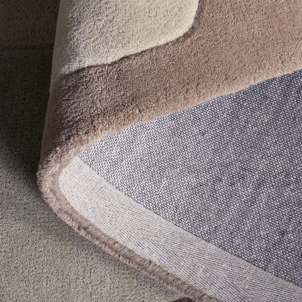 Safavieh Rodeo Hand-Tufted Grey Ivory Area Rug — Minimalist Wool-Cotton Blend, Low-Profile Elegance For Rooms 8'-0" x 10'-0" RD482F-8