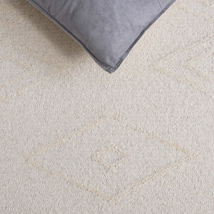 Safavieh Rodeo Hand-tufted Wool And Cotton Rug - Elegant Geometric Design For Sophisticated Home Decor Ivory 80% Wool & 20% Cotton Rd675a-8