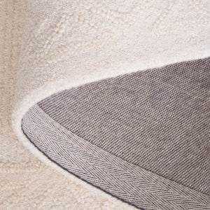 Safavieh Rodeo Hand-tufted Wool And Cotton Rug - Elegant Geometric Design For Sophisticated Home Decor Ivory 80% Wool & 20% Cotton Rd675a-8