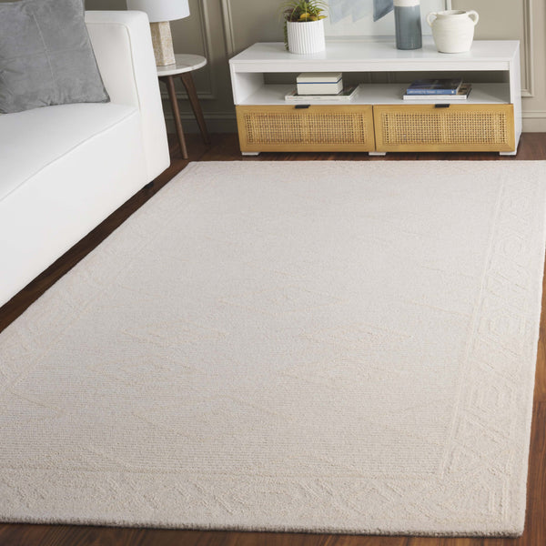 Safavieh Rodeo Drive 675a Ivory Area Rug - Hand-tufted Wool-cotton Blend For Elegant Home Decor Style Ivory 80% Wool & 20% Cotton Rd675a-5