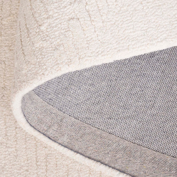 Safavieh Rodeo Drive Hand-tufted Area Rug - Elegant Geometric Design In Luxurious Wool And Cotton Blend Ivory 80% Wool & 20% Cotton Rd676a-6