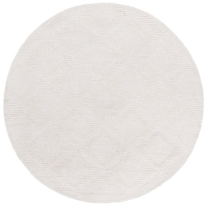 Safavieh Rodeo Hand-tufted Area Rug - Luxurious Wool & Cotton Blend With Geometric Design For Elegant Spaces Ivory 80% Wool & 20% Cotton Rd676a-8