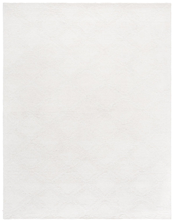 Safavieh Rodeo Hand-tufted Area Rug - Luxurious Wool & Cotton Blend With Geometric Design For Elegant Spaces Ivory 80% Wool & 20% Cotton Rd676a-8