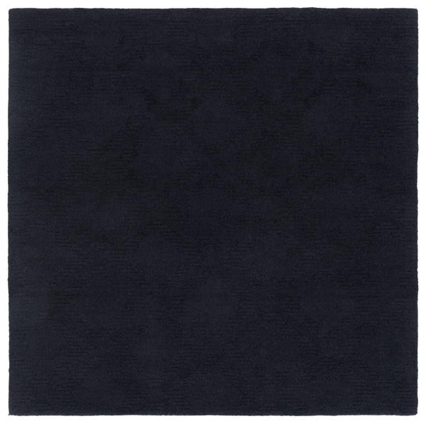 Safavieh Rodeo Hand-tufted Area Rug - Luxurious Wool & Cotton Blend With Geometric Design For Elegant Spaces Black 80% Wool & 20% Cotton Rd676z-6r