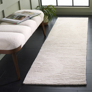 Safavieh Rodeo Hand-tufted Wool And Cotton Rug - Timeless Elegance For Hallways And Entryways In Any Decor Ivory 80% Wool & 20% Cotton Rd679a-28