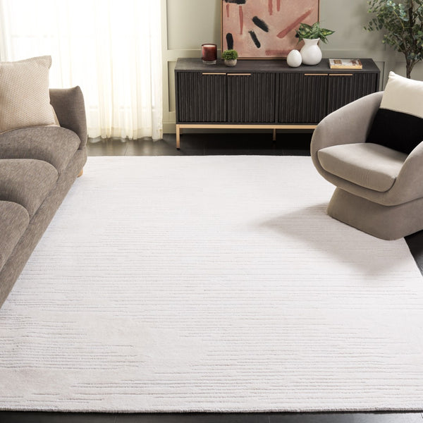 Safavieh Rodeo Hand-tufted Area Rug - Luxurious Wool Blend, Timeless Elegance For Any Room Décor Ivory 80% Wool & 20% Cotton Rd679a-6