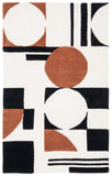 Safavieh Rodeo Drive 856 Hand Tufted Contemporary Rug IIX Ivory / Black RD856A-3