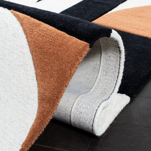 Safavieh Rodeo Drive 856 Hand Tufted Contemporary Rug IIX Ivory / Black RD856A-5