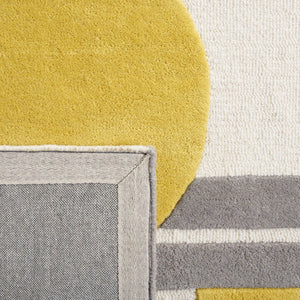 Rodeo Drive Hand Tufted Wool Cotton Rug - Luxurious Contemporary Design for Elegant Interiors