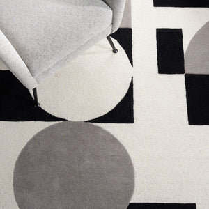 Rodeo Drive Hand Tufted Wool Cotton Rug - Luxurious Contemporary Design for Elegant Interiors