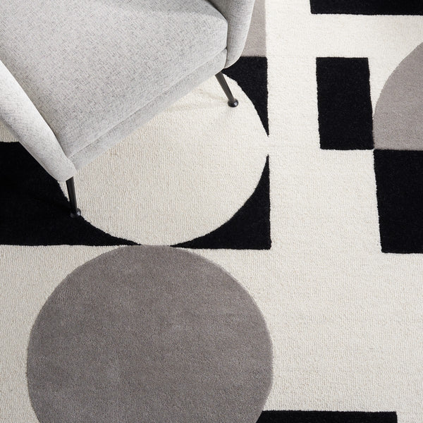Rodeo Drive Hand Tufted Wool Cotton Rug - Luxurious Contemporary Design for Elegant Interiors
