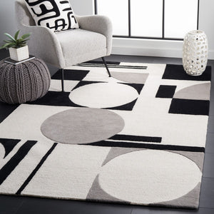 Rodeo Drive Hand Tufted Wool Cotton Rug - Luxurious Contemporary Design for Elegant Interiors