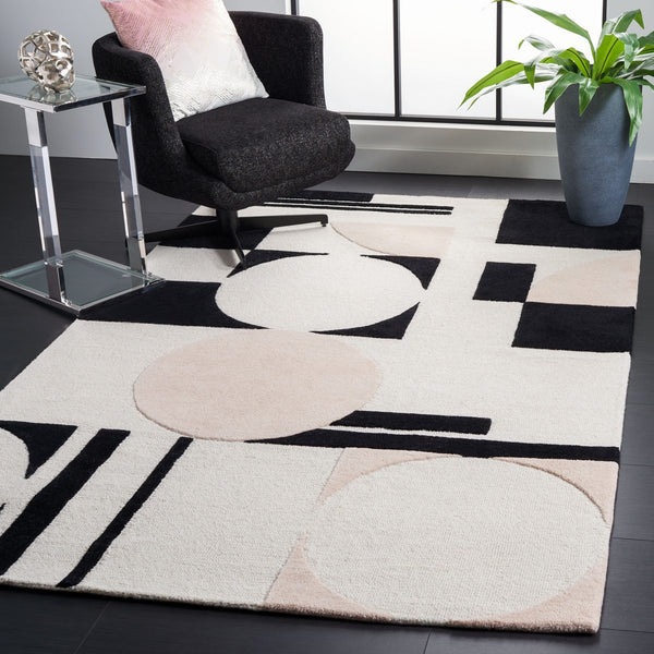 Rodeo Drive Hand Tufted Wool Cotton Rug - Luxurious Contemporary Design for Elegant Interiors