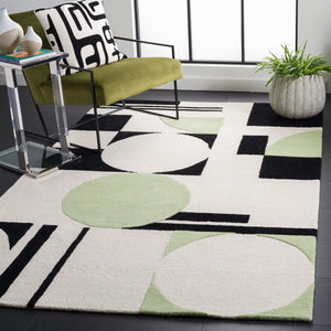 Rodeo Drive Hand Tufted Wool Cotton Rug - Luxurious Contemporary Design for Elegant Interiors