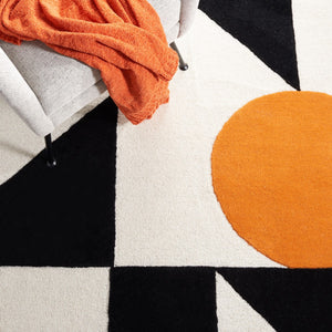 Rodeo Drive Hand Tufted Wool Cotton Rug with Latex Backing for Modern Home Décor Elegance