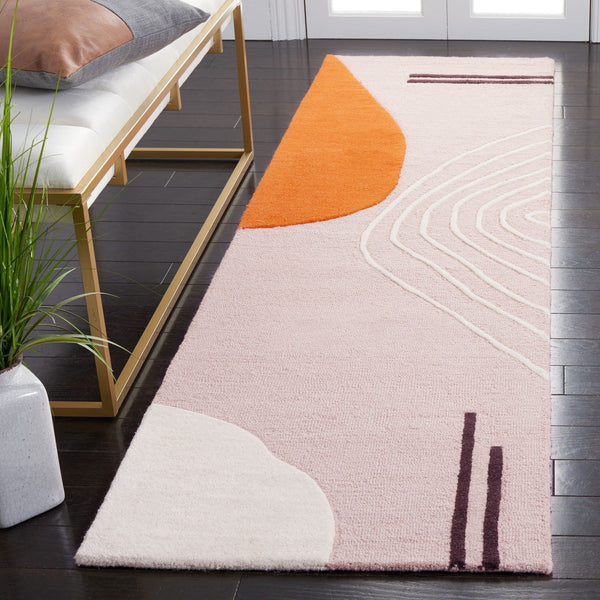 Safavieh Rodeo Drive 860 Hand Tufted Contemporary Rug X23 Ivory / Light Pink RD860A-8R