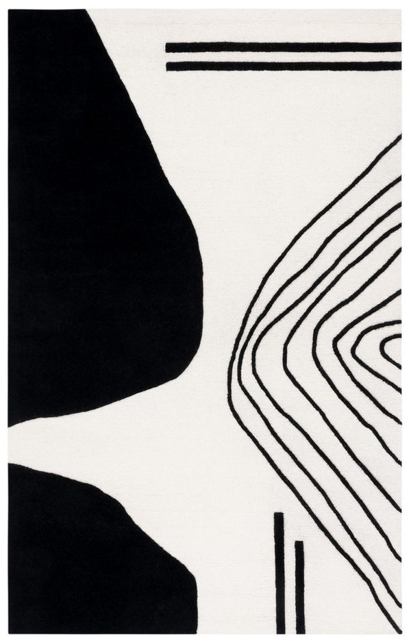 Rodeo Drive Hand Tufted Wool Cotton Contemporary Rug - Luxurious Design for Modern Homes