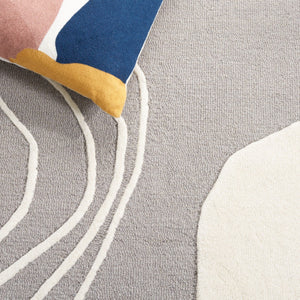 Rodeo Drive Hand Tufted Wool Cotton Contemporary Rug - Luxurious Design for Modern Homes