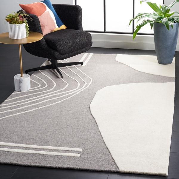 Rodeo Drive Hand Tufted Wool Cotton Contemporary Rug - Luxurious Design for Modern Homes