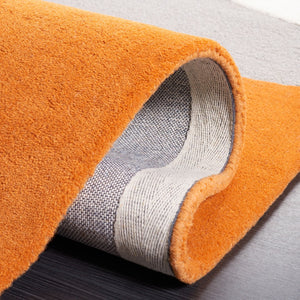 Safavieh Rodeo Drive Geometric Area Rug - Hand-tufted Wool Cotton, Contemporary Design For Elegant Spaces Grey ,Rust Wool Cotton With Latex Rd860h-10