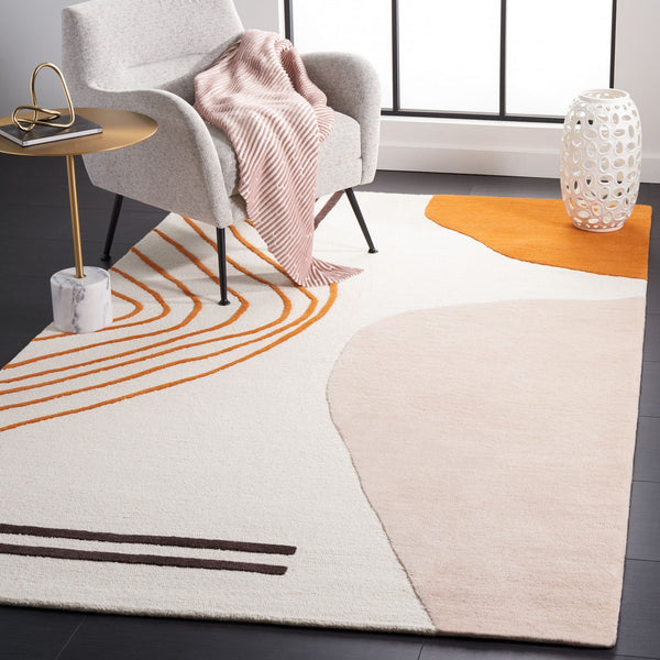 Rodeo Drive Hand Tufted Wool Cotton Contemporary Rug - Luxurious Design for Modern Homes