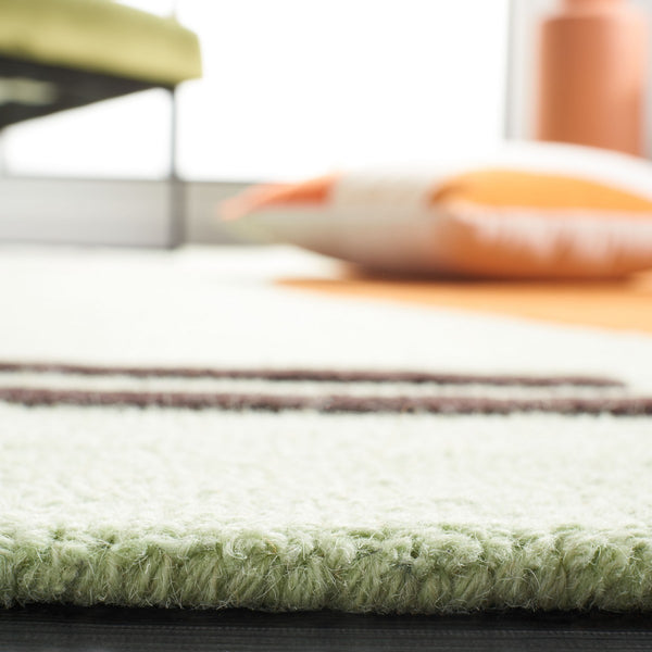 Rodeo Drive Hand Tufted Wool Cotton Contemporary Rug - Luxurious Design for Modern Homes