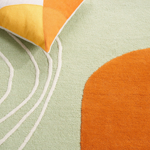 Rodeo Drive Hand Tufted Wool Cotton Contemporary Rug - Luxurious Design for Modern Homes