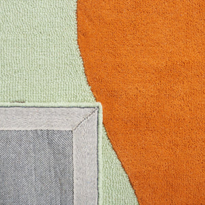 Rodeo Drive Hand Tufted Wool Cotton Contemporary Rug - Luxurious Design for Modern Homes