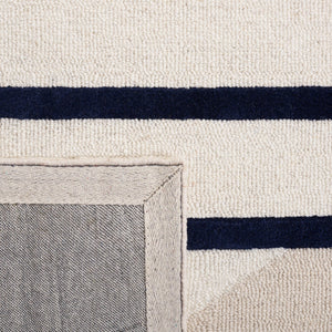 Rodeo Drive 883 Hand Tufted Contemporary Wool Cotton Rug with Latex Backing for Modern Spaces