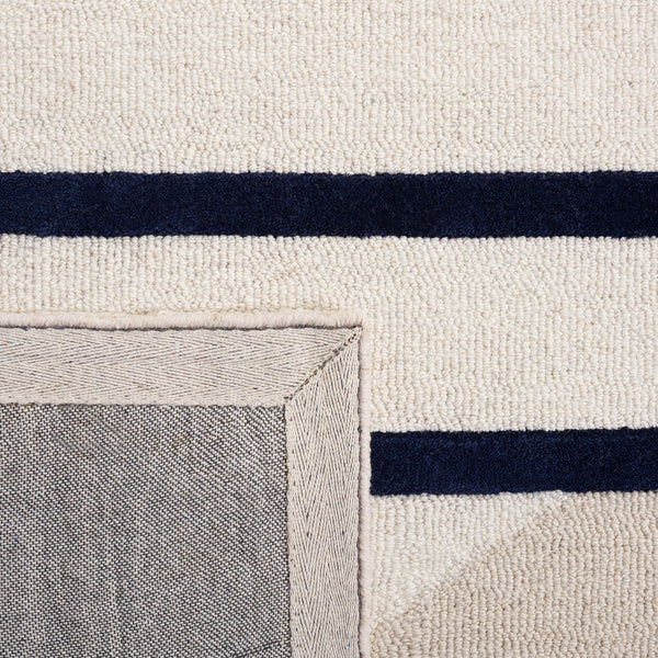 Rodeo Drive 883 Hand Tufted Contemporary Wool Cotton Rug with Latex Backing for Modern Spaces