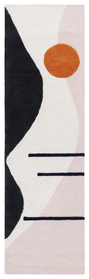 Rodeo Drive 883 Hand Tufted Contemporary Wool Cotton Rug with Latex Backing for Modern Spaces