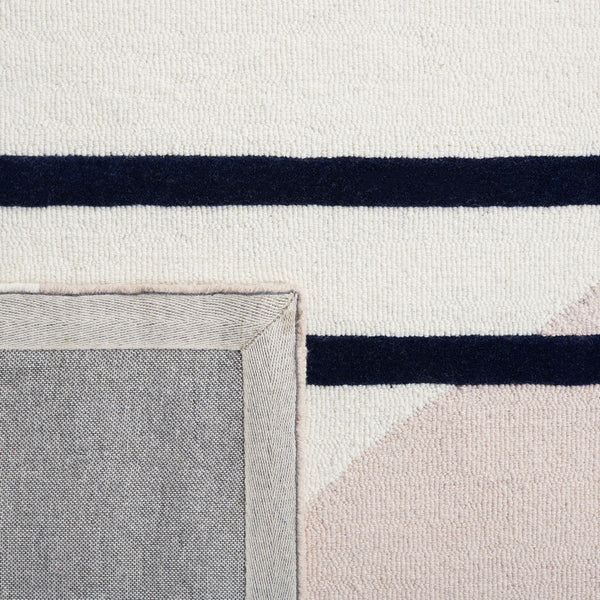 Rodeo Drive 883 Hand Tufted Contemporary Wool Cotton Rug with Latex Backing for Modern Spaces