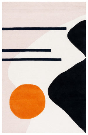 Rodeo Drive 883 Hand Tufted Contemporary Wool Cotton Rug with Latex Backing for Modern Spaces