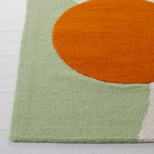 Rodeo Drive 883 Hand Tufted Contemporary Wool Cotton Rug with Latex Backing for Modern Spaces