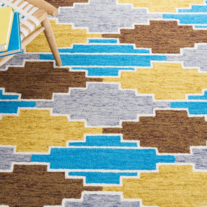 Rodeo Drive 913 Hand Tufted Area Rug - Luxurious 80% Wool Blend for Elegant Home Décor Upgrade