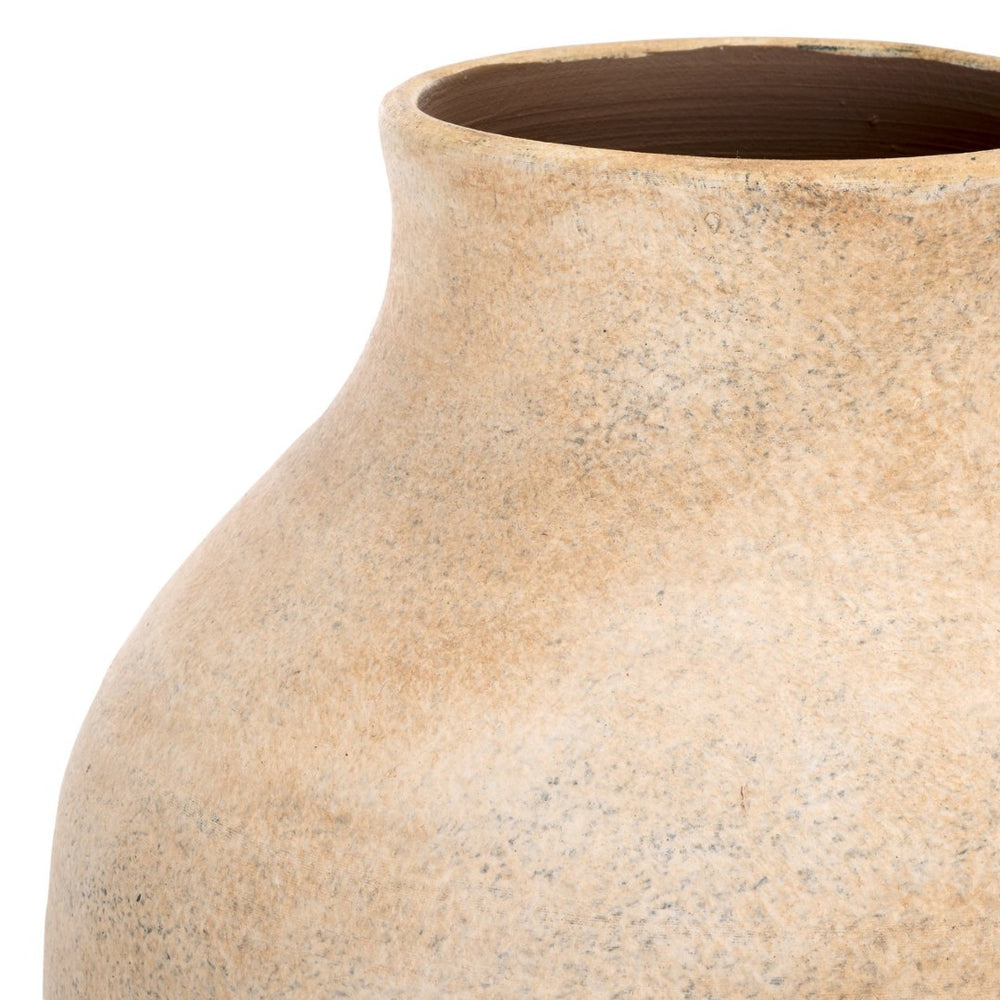 Safavieh MESA, 14.25" Handcrafted Stoneware Vase in Natural/Grey - Elevate Your Home Decor with Style RDC1211A