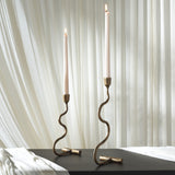 Safavieh Zobi Taper Candlestick Set Of 2 RDC2500A-SET2 Gold