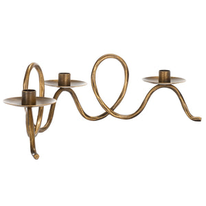 Safavieh Cian Rope Candleholder Centerpiece RDC2501A Brass