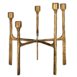 Safavieh Quyn  Taper Candleholder Centerpiece RDC2503A Brass