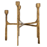 Safavieh Quyn  Taper Candleholder Centerpiece RDC2503A Brass