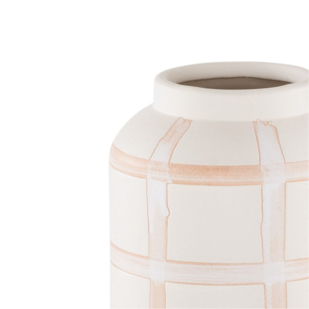Safavieh LUETTE, Elegant Cream Ceramic Vase Set of 3 - Modern Sculptural Design for Home Decor & Centerpieces RDC4008A-SET3