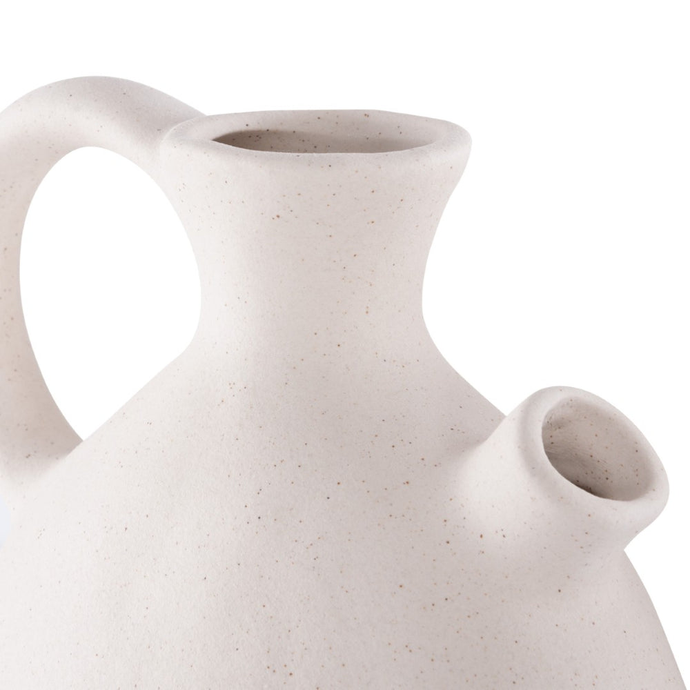 Safavieh MISA, Timeless Beige Ceramic Vase Set of 4 - Handcrafted Design for Elegant Home Decor & Florals RDC4015A-SET4