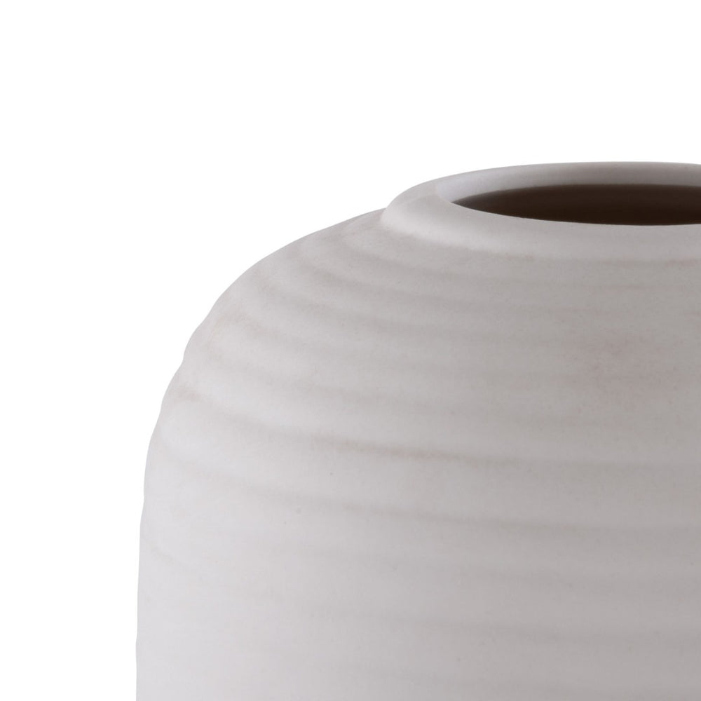 Safavieh SORA, Elegant Ivory Ceramic Vase Set of 3 - Modern Cylindrical Design for Stylish Home Décor RDC4016A-SET3