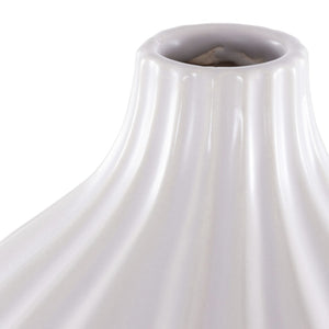 Safavieh CLEA, Sculptural Ivory Ceramic Vase Set of 3 - Bold, Textured Accent for Modern Home Decor! RDC4018A-SET3