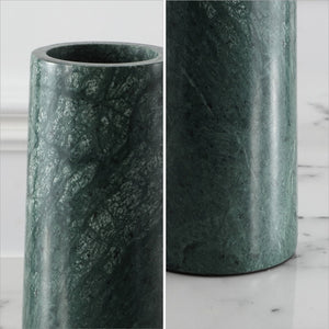 Safavieh VALTO, Elegant Green Marble Vase Set of 2 – Sculptural Home Decor for Floral Arrangements & Style RDC4025A-SET2