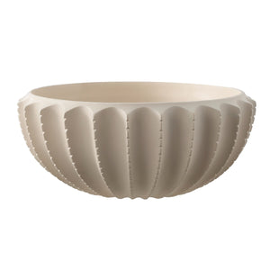 Safavieh Atzaro 5" Scalloped Resin Bowl RDC4033A Cream