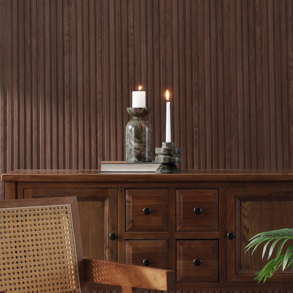 Safavieh Thea, Elegant Green Marble Candle Holder Set Of 2 – Artful Taper & Pillar Display For Home Décor Green ,Red Marble Rdc4039a-set2