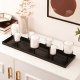 Safavieh Kiki Candle Holder Centerpeice Black Metal